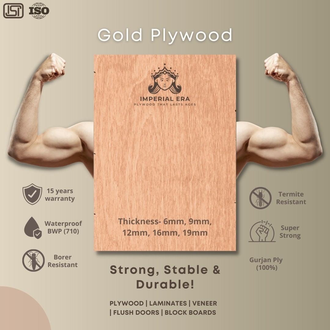 gold plywood